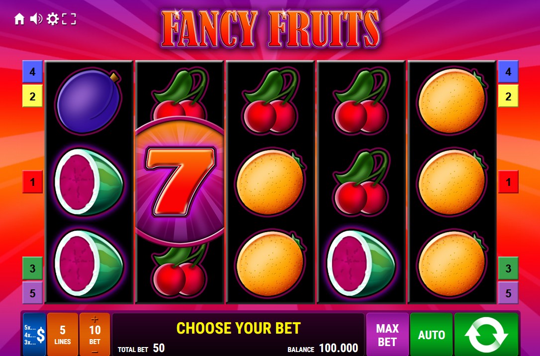 Fancy Fruits Slot gameplay image